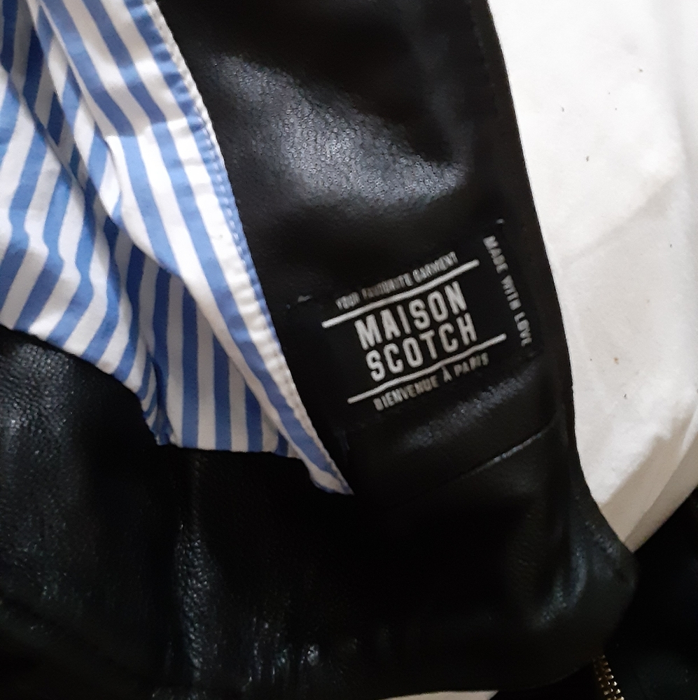 Badass Leather Jacket! Scotch&Soda! - Picture 2 of 8